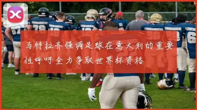 马特拉齐强调足球在意大利的重要性呼吁全力争取世界杯资格